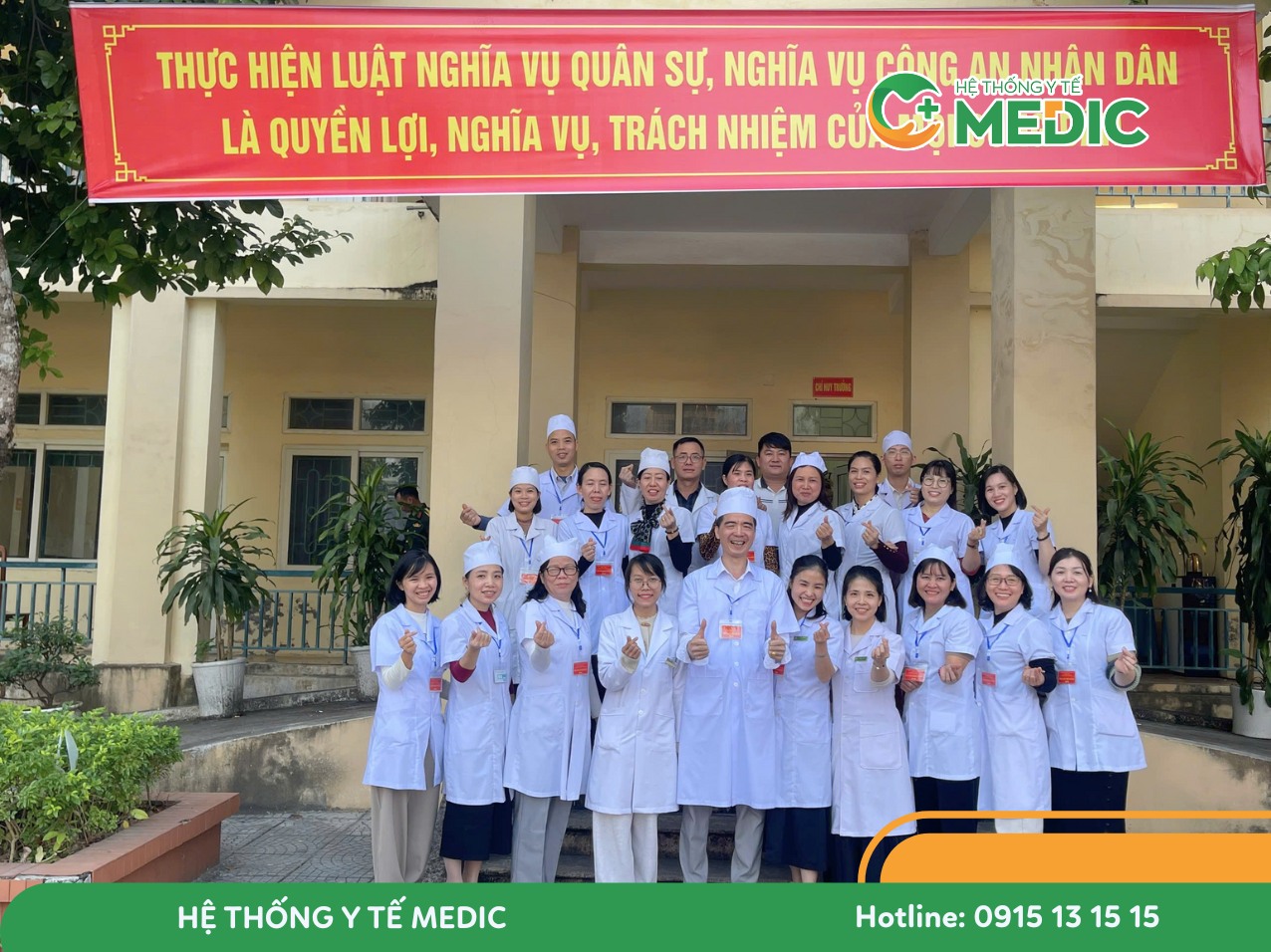 Đội ngũ y bác sĩ Phòng khám Đa khoa Medic Hà Nam thực hiện thăm khám sức khỏe nghĩa vụ quân sự năm 2026 theo đúng quy trình chuyên môn.