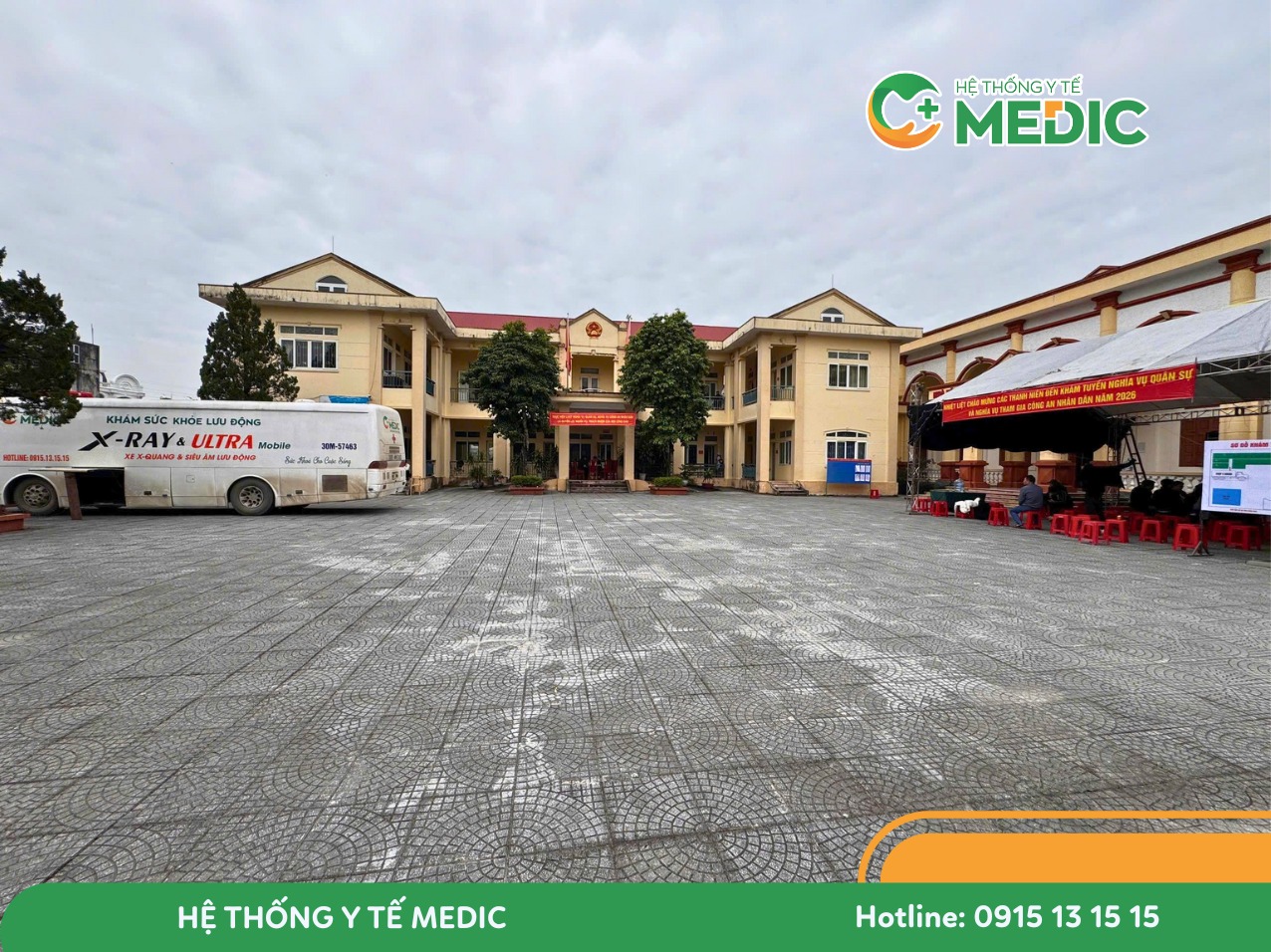 Phòng khám Đa khoa Medic Hà Nam phối hợp Trung tâm Y tế Phủ Lý triển khai khám sức khỏe nghĩa vụ quân sự cho công dân tỉnh Ninh Bình.