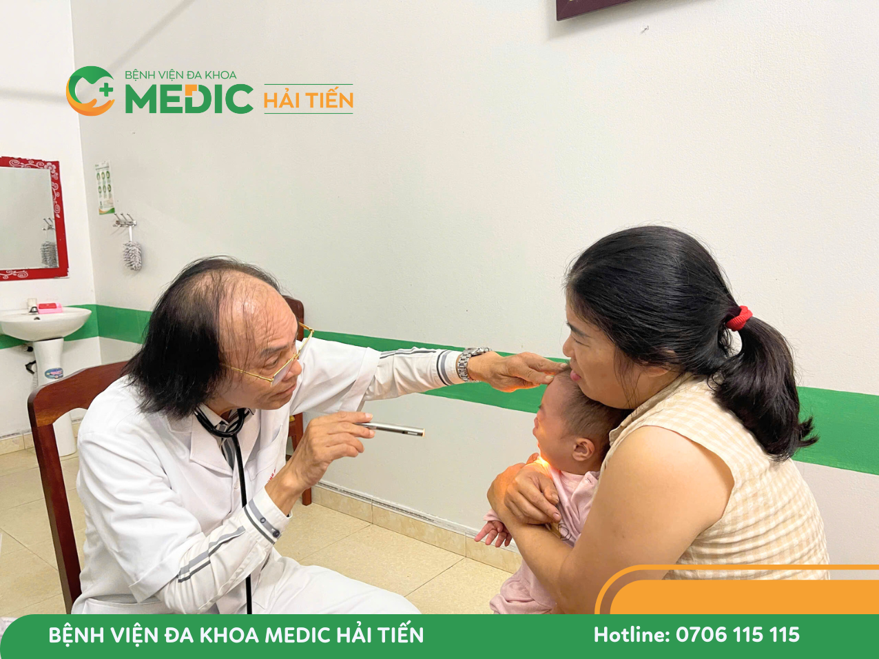 Chủ động cho trẻ đi khám ngay khi xuất hiện những dấu hiệu bất thường 