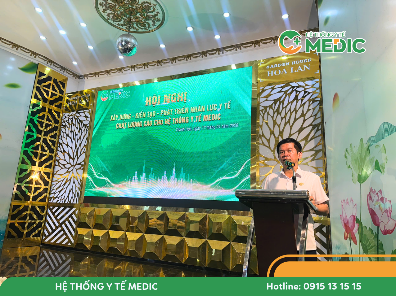 Ông Nguyễn Thế Hùng - Chủ tịch HĐQT trực tiếp phát biểu định hướng chiến lược phát triển nguồn nhân lực