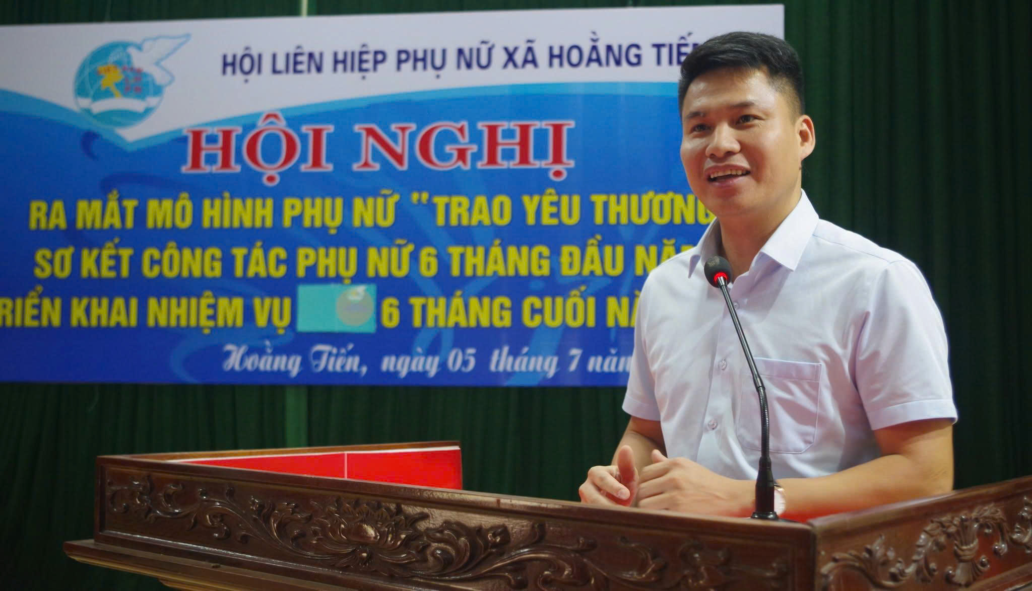 Ông Nguyễn Văn Hiệu phát biểu tại Hội nghị