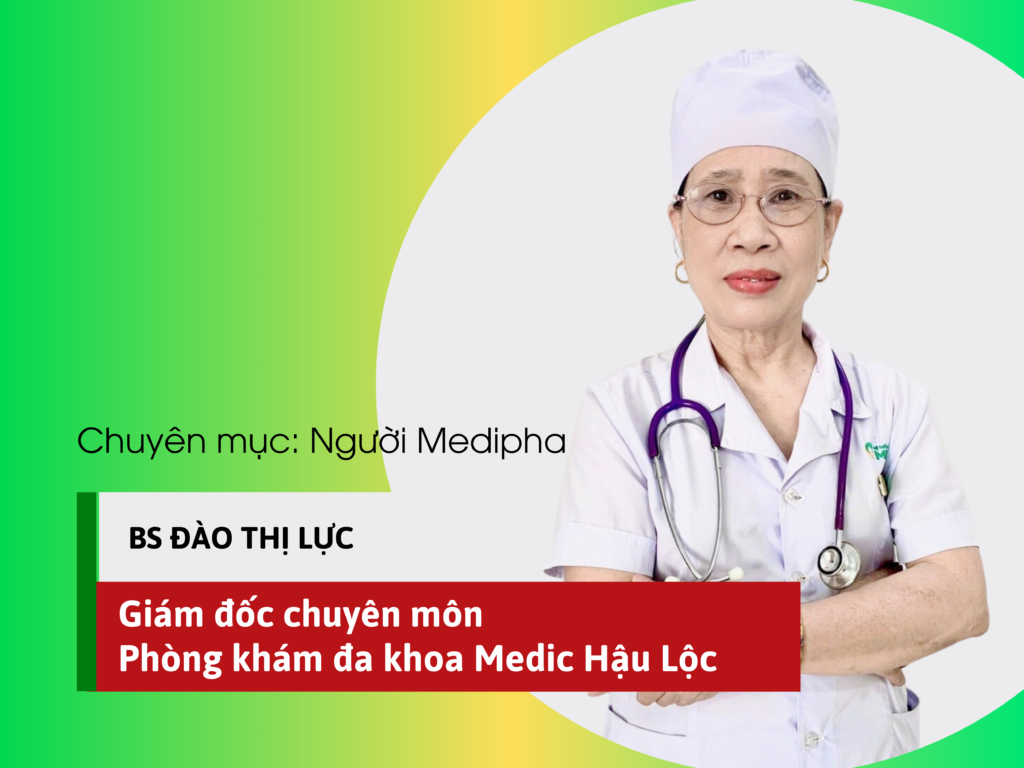 Bác sĩ Đào Thị Lực - giám đốc chuyên môn phòng khám đa khoa Medic Hậu Lộc