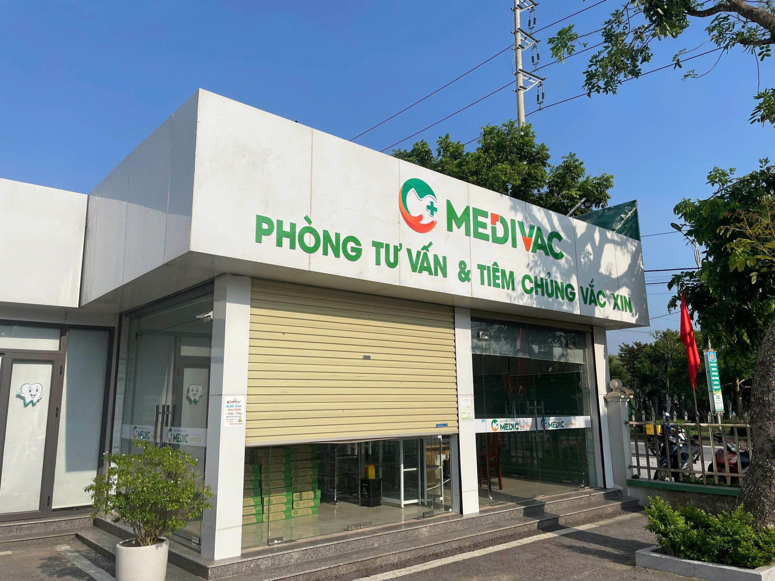 Phòng tư vấn và tiêm chủng Medivac được thiết kế hiện đại đạt chuẩn theo quy định