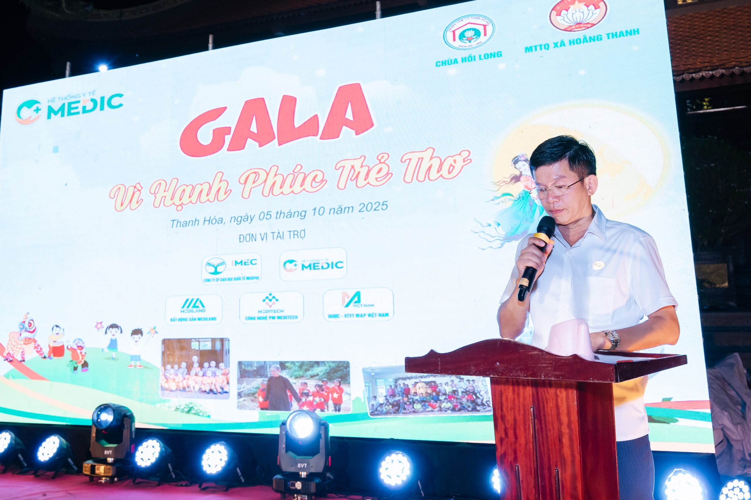 Thay mặt BTC ông Nguyễn Thế Hùng phát biểu khai mạc chương trình