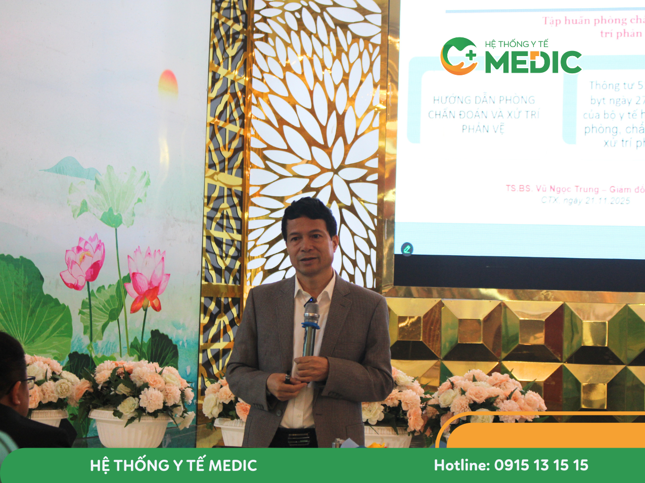 Giảng viên: TS.BS Vũ Ngọc Trung – Giám đốc Bệnh viện Đa khoa Chữ Thập Xanh