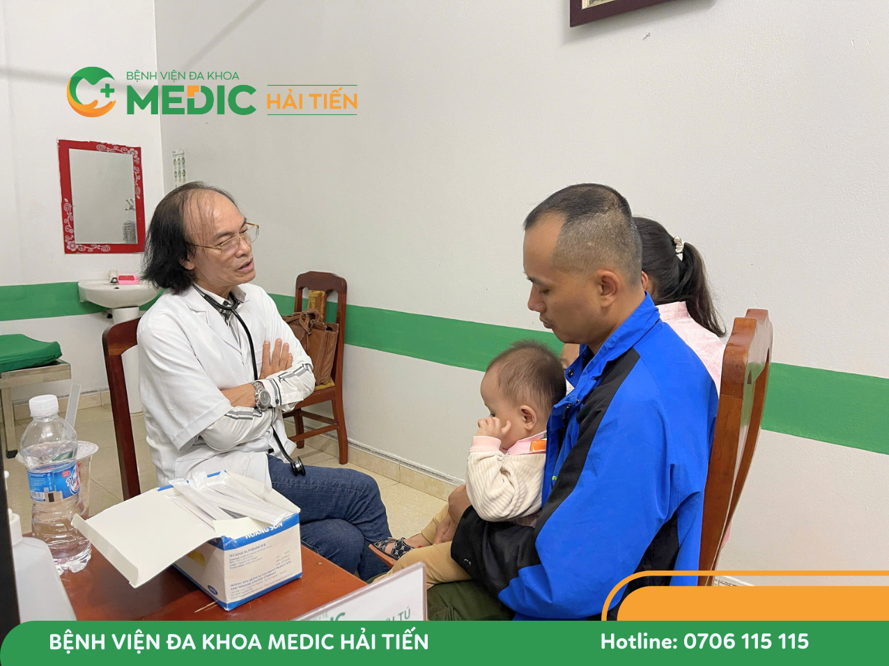 Mỗi buổi khám là một cơ hội để ba mẹ hiểu hơn về sức khỏe của con yêu