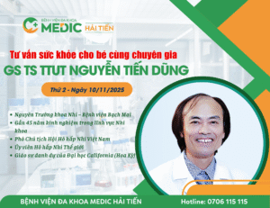 GS.TS Nguyễn Tiến Dũng đã trở thành người thầy, người bạn đáng tin cậy của nhiều thế hệ bác sĩ và phụ huynh