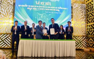 Đại diện MB Hà Nội và Tập đoàn Medipha ký kết hợp đồng cấp tín dụng 265 tỷ đồng cho Dự án Bệnh viện Đa khoa Medic Hải Tiến giai đoạn 2.