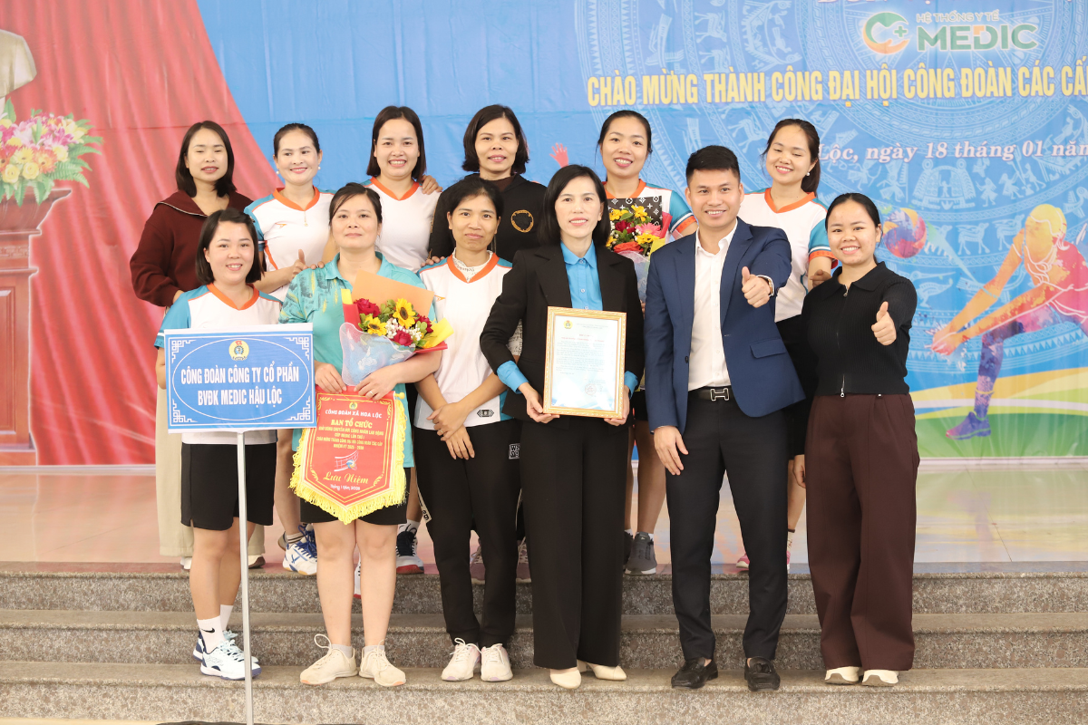 Hệ thống Y tế MEDIC đồng hành Giải Bóng chuyền hơi Công nhân, Lao động – Cúp MEDIC lần thứ I tại xã Hoa Lộc