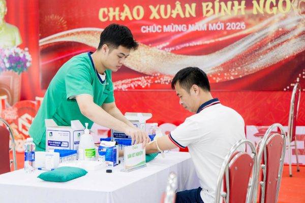Chương trình khám sức khỏe định kỳ được triển khai chuyên nghiệp, nhanh chóng và thuận tiện cho người lao động.