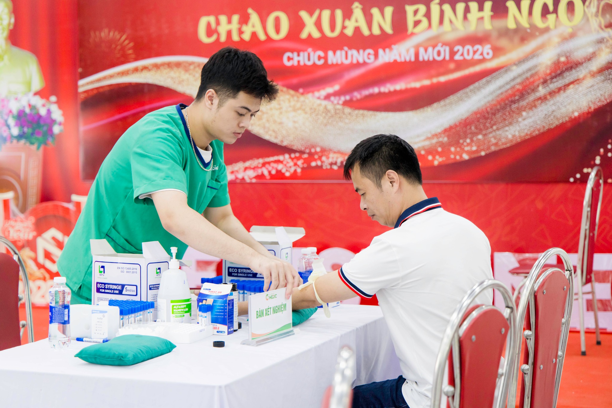 Chương trình khám sức khỏe định kỳ được triển khai chuyên nghiệp, nhanh chóng và thuận tiện cho người lao động.